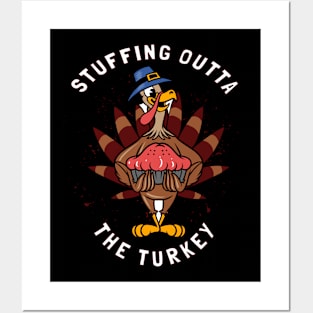 Stuffing Outta The Turkey Posters and Art